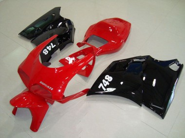 1993-2005 Red Black Ducati 748 916 996 996S Motorcycle Fairing