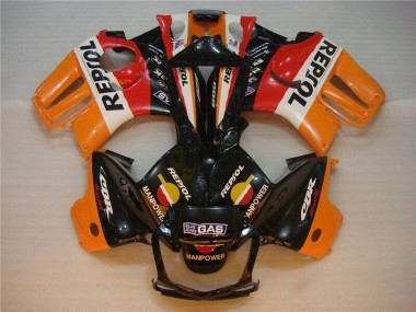 1995-1998 Black Orange Repsol CBR600 F3 Motorcycle Fairings