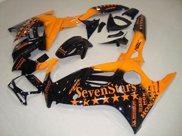 1995-1998 Black Orange SevenStars CBR600 F3 Motorcycle Fairings