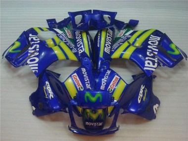 1995-1998 Blue Movistar Castrol CBR600 F3 Motorcycle Fairings