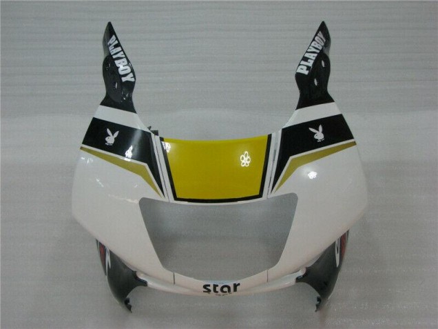 1995-1998 White Black Playboy CBR600 F3 Motorcycle Fairings