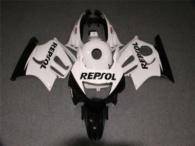 1995-1998 White Black Repsol CBR600 F3 Motorcycle Fairings