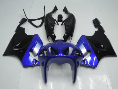 1996-2003 Blue and Black ZX7R Motorcycle Fairings