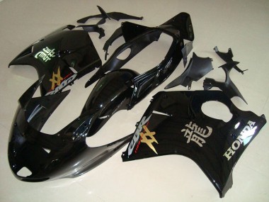 1996-2007 Black CBR1100XX Blackbird Motorcycle Fairings