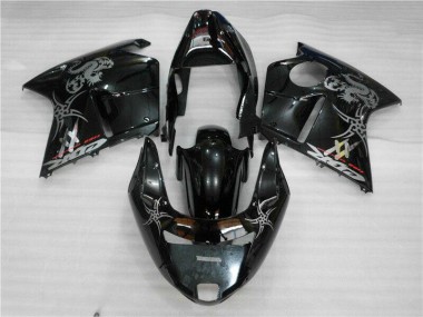 1996-2007 Black CBR1100XX Full Motorcycle Fairing Kits