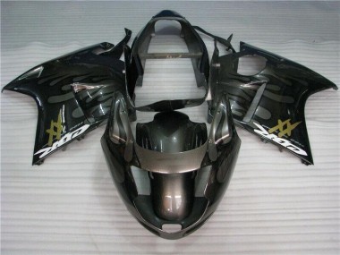 1996-2007 Black CBR1100XX Motorcycle Fairing Kits