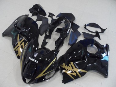 1996-2007 Black Gold Decal GSXR 1300 Hayabusa Motorcycle Fairings