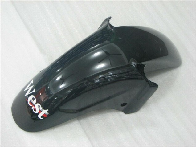 1996-2007 Black White West CBR1100XX Motorcycle Fairings