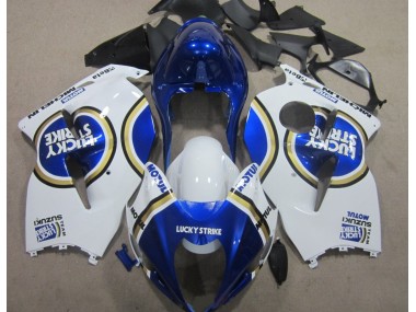 1996-2007 Blue Motul White Lucky Strike GSXR 1300 Hayabusa Motorcycle Fairings