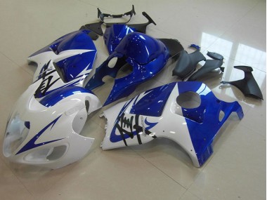 1996-2007 Blue White GSXR 1300 Hayabusa Motorcycle Fairings