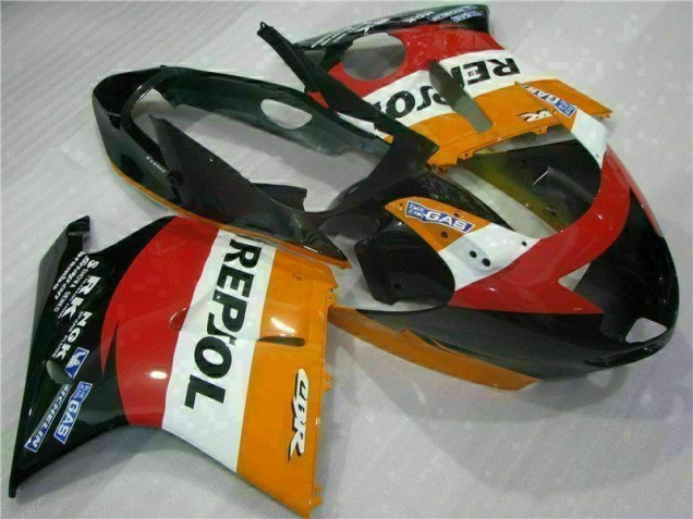 1996-2007 Orange Repsol CBR1100XX Motorcycle Fairings