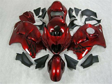 1996-2007 Red Black GSXR 1300 Hayabusa Motorcycle Fairings