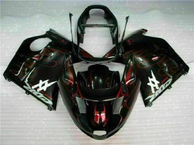 1996-2007 Red Flame CBR1100XX Motorcycle Fairing