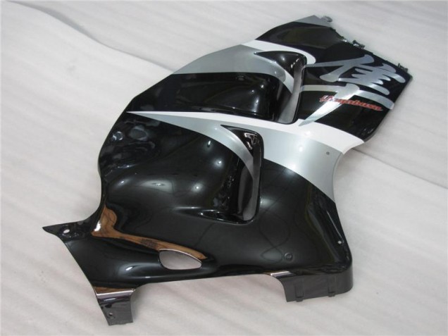 1996-2007 Silver Black GSXR 1300 Hayabusa Motorcycle Fairings