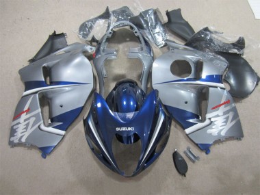 1996-2007 Silver Blue GSXR 1300 Hayabusa Motorcycle Fairings