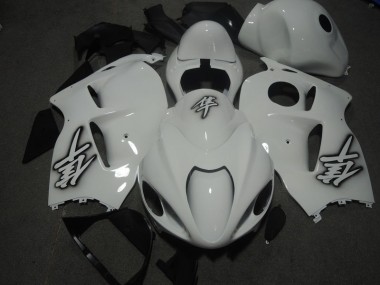 1996-2007 White GSXR 1300 Hayabusa Motorcycle Bodywork