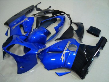 2000-2001 Blue Black ZX12R Motorcycle Fairings