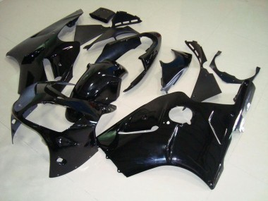 2000-2001 Glossy Black ZX12R Motorcycle Fairings