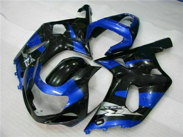 2001-2003 Blue Black GSXR 600/750 Motorcycle Fairings