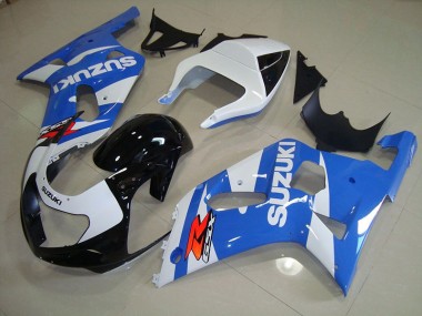 2001-2003 Blue White GSXR 750 Motorcycle Bodywork