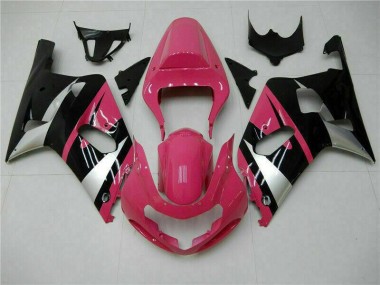 2001-2003 Pink Black GSXR 600/750 Motorcycle Fairings