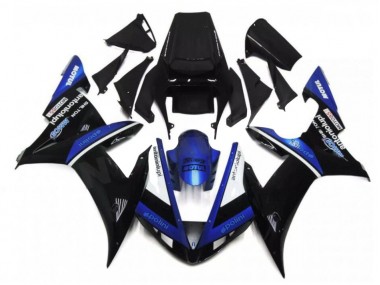 2002-2003 Black Blue YZF R1 Motorcycle Fairings