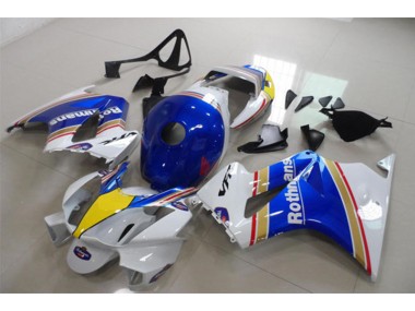 2002-2013 Blue White Rothmans VFR800 Motorcycle Fairings