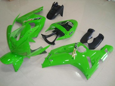 2003-2004 Green ZX6R Motorcycle Fairings