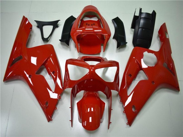 2003-2004 Red ZX6R Motorcycle Fairings