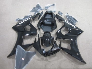 2003-2005 Black White Decal YZF R6 Motorcycle Fairings