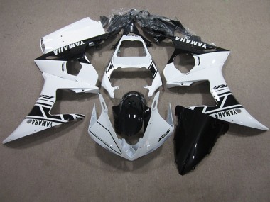 2003-2005 White Black YZF R6 Motorcycle Fairings