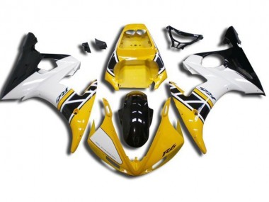 2003-2005 Yellow YZF R6 Motorcycle Fairings