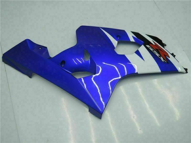 2004-2005 Blue Black GSXR 600/750 Full Motorcycle Fairing Kits