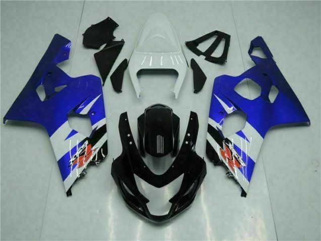 2004-2005 Blue Black GSXR 600/750 Full Motorcycle Fairing Kits