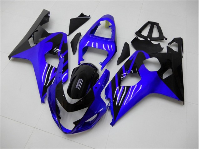 2004-2005 Blue Black GSXR 600/750 Motorcycle Fairing