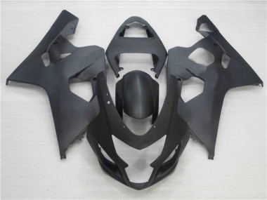 2004-2005 Matte Black GSXR 600/750 Motorcycle Fairings