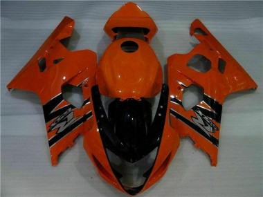 2004-2005 Orange Black GSXR 600/750 Motorcycle Bodywork