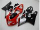 2004-2005 Red Black GSXR 600/750 Motorcycle Fairings