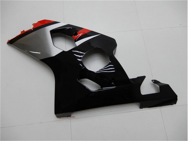 2004-2005 Red Black GSXR 600/750 Motorcycle Fairings