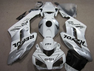 2004-2005 Silver Repsol CBR1000RR Motorcycle Fairings