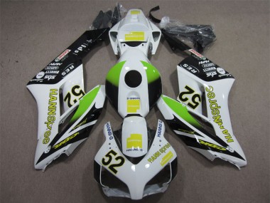 2004-2005 White Green Hannspree 52 CBR1000RR Motorcycle Fairing