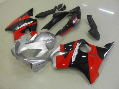 2004-2007 Black Red Silver CBR600 F4i Motorcycle Bodywork