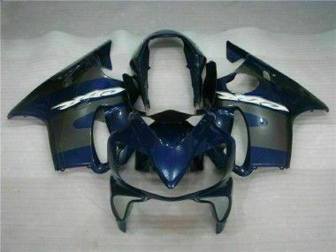 2004-2007 Blue Silver CBR600 F4i Motorcycle Fairings