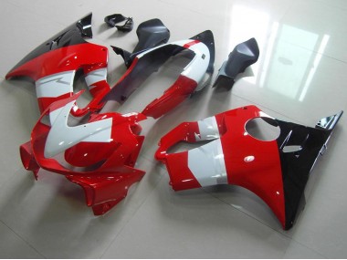 2004-2007 Red White Black CBR600 F4i Motorcycle Fairings