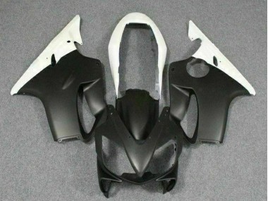 2004-2007 White Black CBR600 F4i Motorcycle Fairings