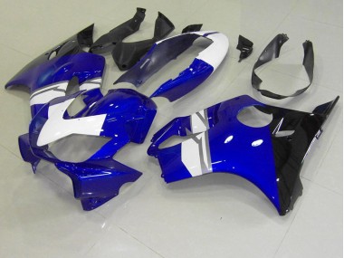 2004-2007 White Blue Black CBR600 F4i Motorcycle Fairings