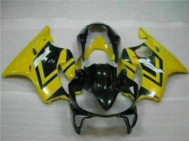 2004-2007 Yellow CBR600 F4i Motorcycle Fairings