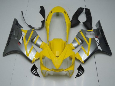 2004-2007 Yellow Grey CBR600 F4i Motorcycle Bodywork