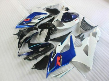 2005-2006 Black Blue White GSXR 1000 Motorcycle Fairings