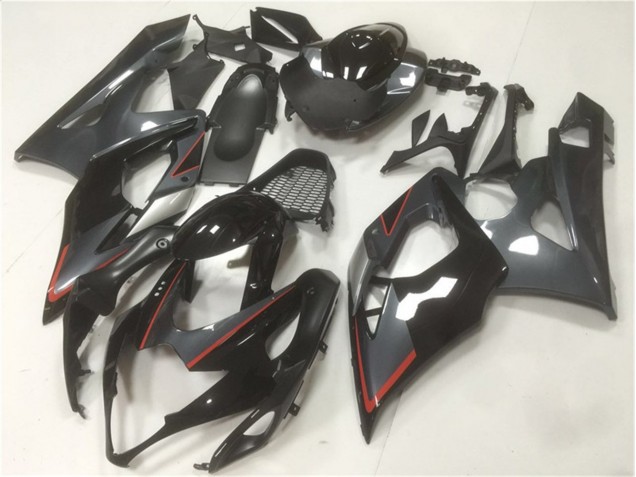 2005-2006 Black Grey GSXR 1000 Motorcycle Fairings